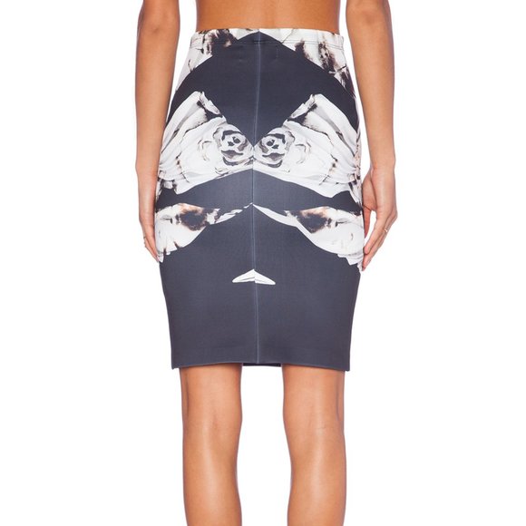 CLOVER CANYON 2-Piece Thick Sculpting Neoprene Matador Coord Skirt Set - Picture 4 of 14